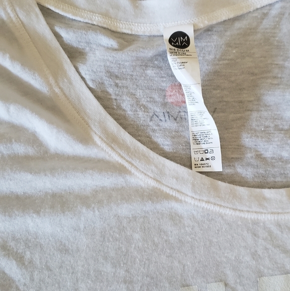 NWOT! VIMMIA WHITE ACTIVE SHORT SLEEVE T-SHIRT - Picture 5 of 6